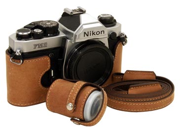 Nikon FM2,FE2,FM3a レザー製・速写ケース